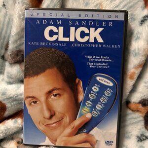 Click Adam Sandler Special Edition Kate Beckinsale Walken DVD LIKE NEW